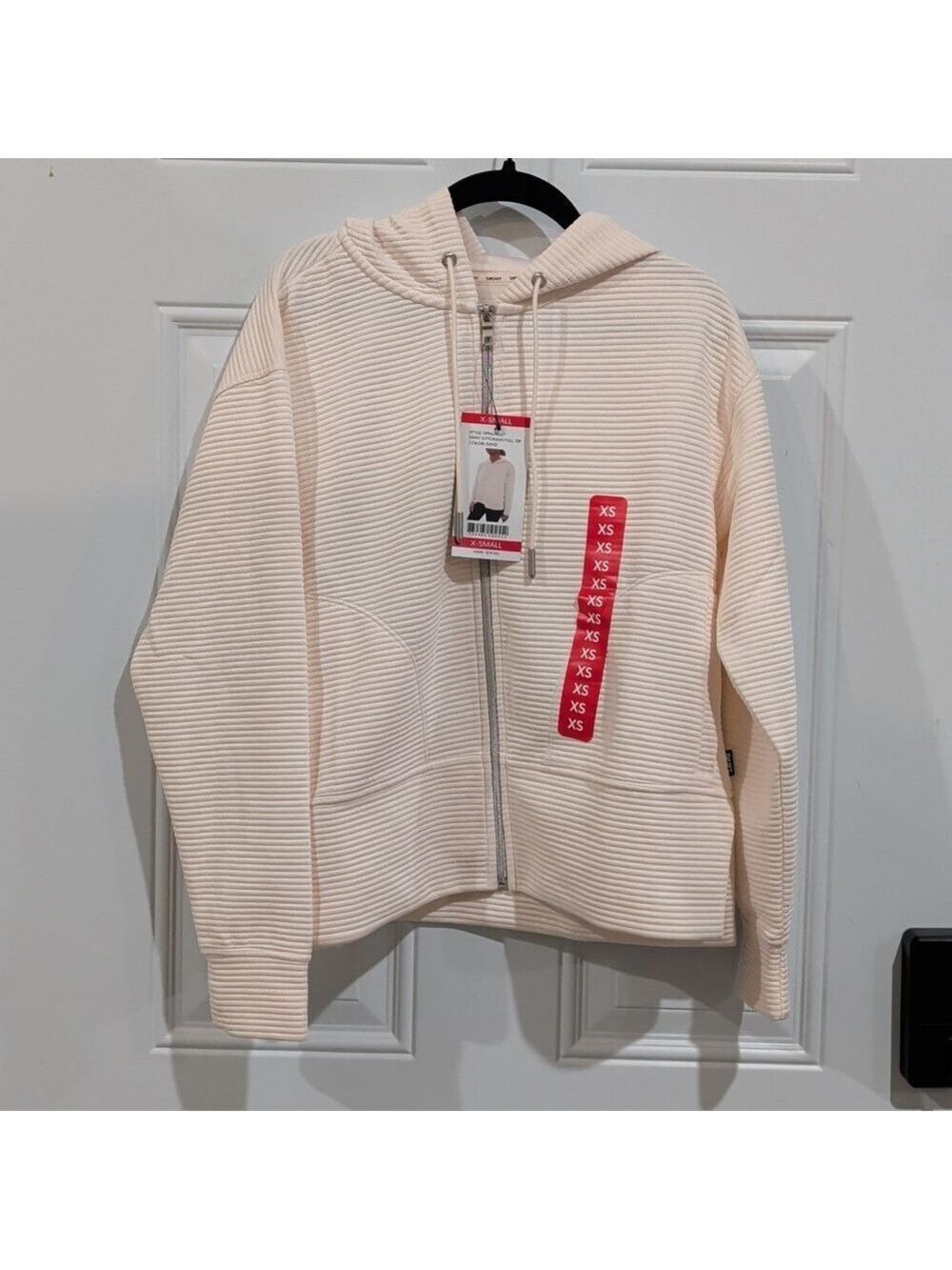 DKNY Women's Tech Ottoman Jacket Sand Size XS